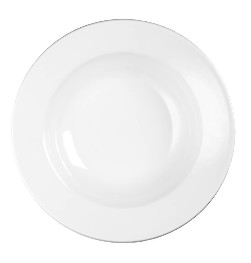 Churchill WHVRSB1 White Profile Rimmed Soup 9.75"