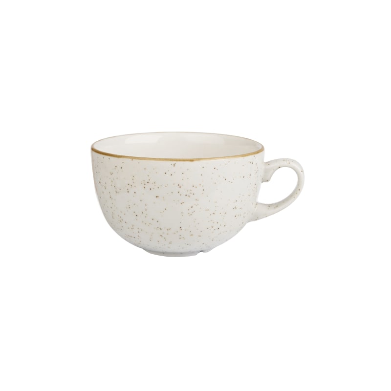 Churchill SWHSCB281 Stonecast Barley White  Cappuccino Cup 12Oz
