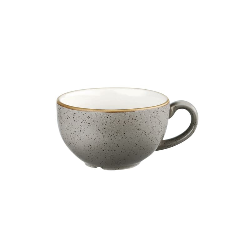 Churchill SPGSCB201 Stonecast Grey Cappuccino Cup 8Oz