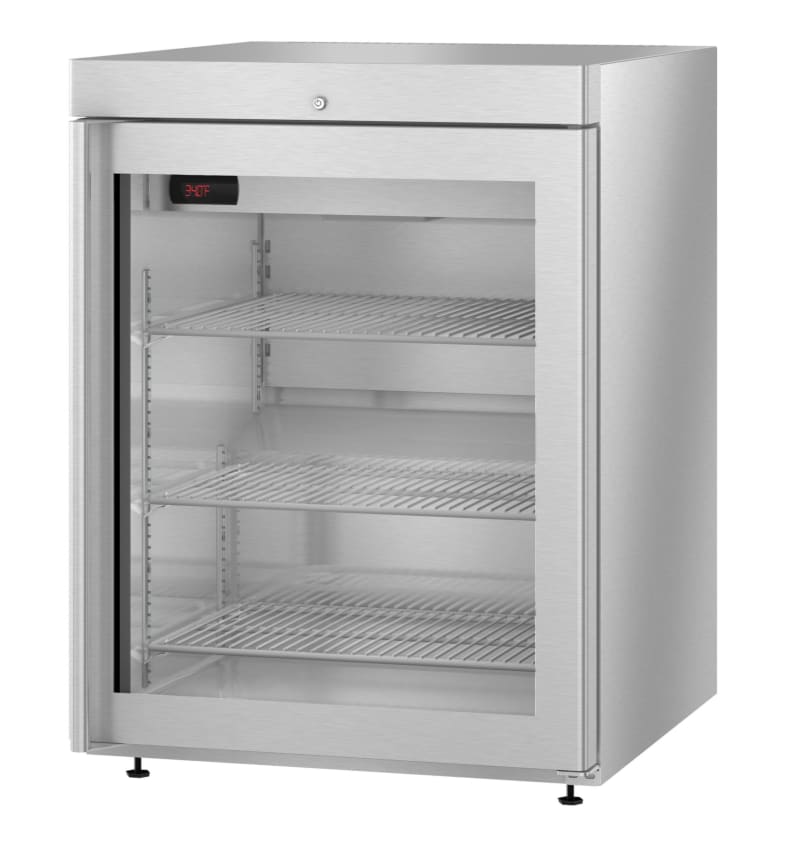 Outlet Hoshizaki HR24C-G Refrigerator, Undercounter, Front Breathing, Glass Swing