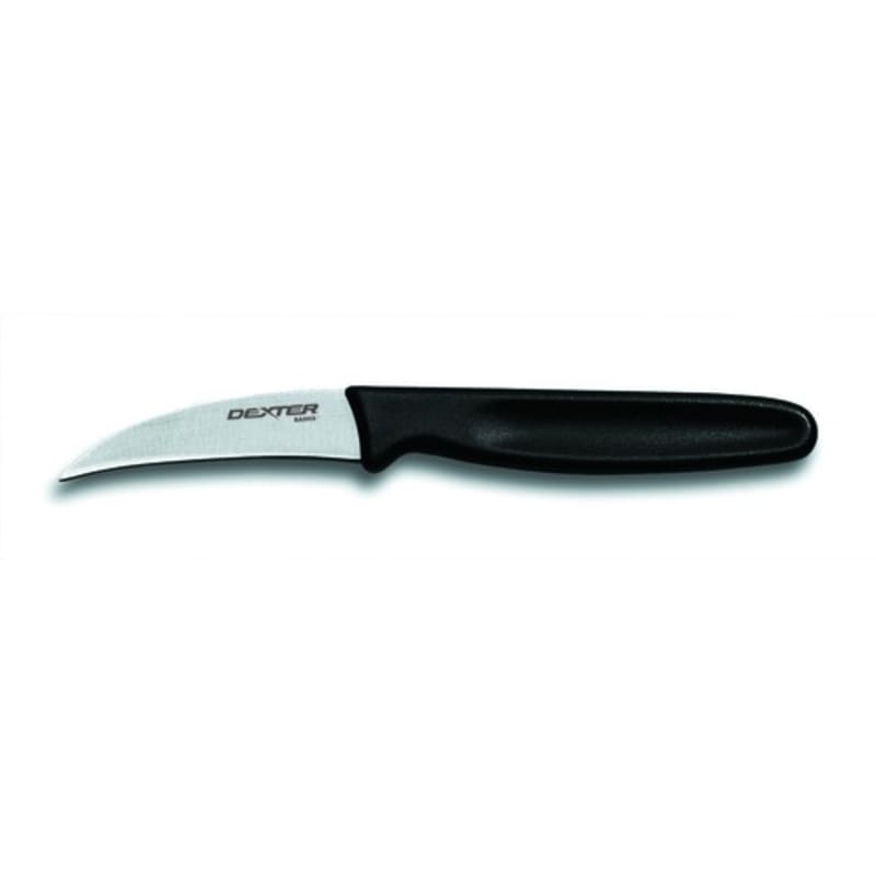 Dexter Russell S102B 15153 2.5 Inch Basics High Carbon Steel Tourne Knife With Black Handle