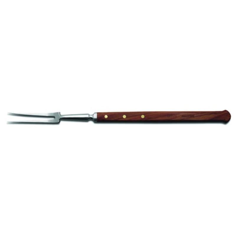 Dexter Russell L28914 14130 Traditional Collection 22" Long 9" Stainless Steel Blade Fully Forged Broiler Fork With Long Rosewood Handle