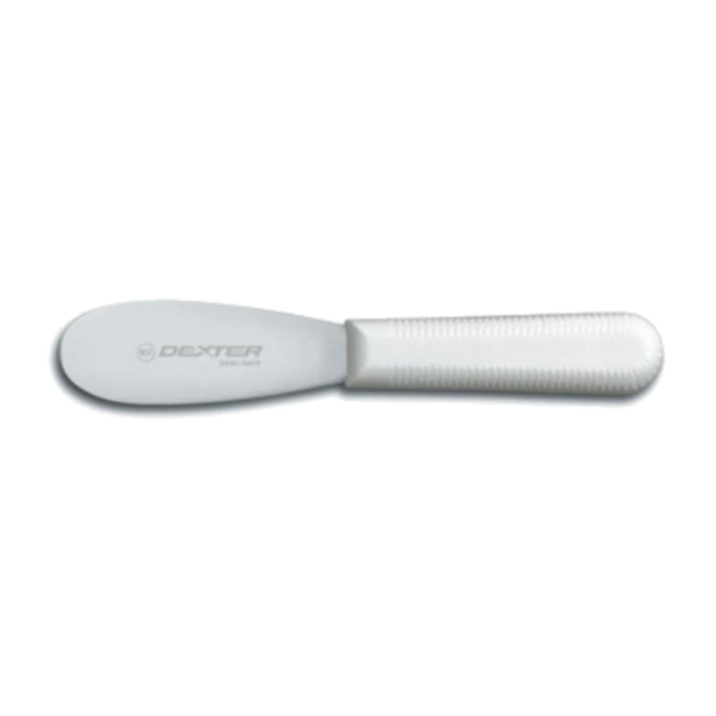 Dexter Russell S173R-PCP 18193R Red Handle Sani-Safe 3 1/2 Inch Stainless Steel Blade Sandwich Spreader In Packaging