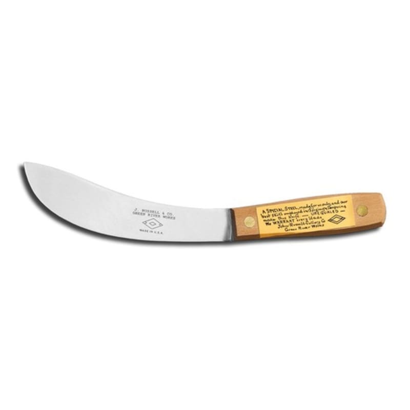 Dexter Russell 012-5SK 06211 5 Inch Traditional High Carbon Steel Skinning Knife With Beechwood Handle