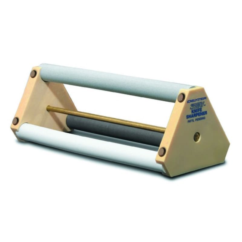 Dexter Russell 3-WAY 07080 3-Way Ceramic Rod Knife Sharpener With Polypropylene Ends