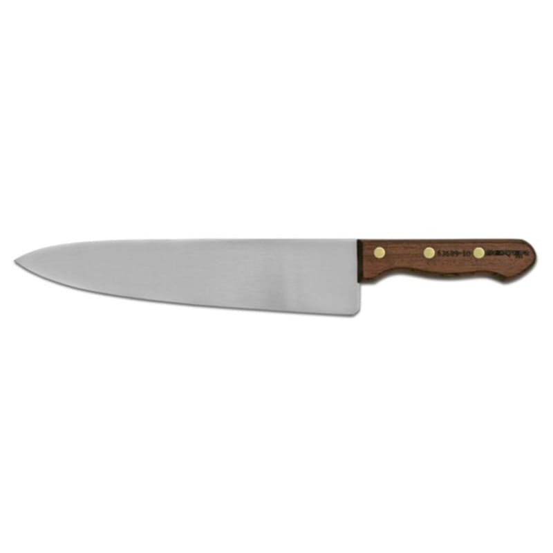 Dexter Russell 63689-10PCP 12381 Traditional 10 Inch High Carbon Steel Cook Knife With Rosewood Handle