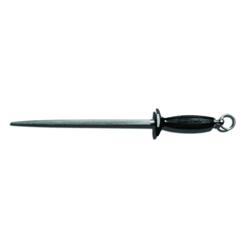 Dexter Russell 1012B 07353 10 Inch Butcher Steel With Black Polypropylene Handle