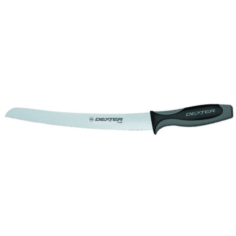 Dexter Russell V147-10SC-PCP 29333 V-Lo 10 Inch DEXSTEEL High Carbon Steel Scalloped Bread Knife