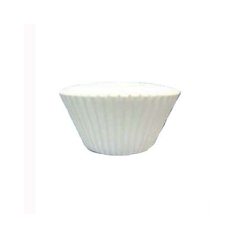 Outlet Paterson 41123125000 Slip-Easy 3-1/2" White Waxed Paper Baking Cups