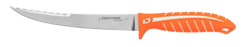 Dexter Russell DX8S DEXTREME Dual Edge 8" Stiff Fillet Knife With Sheath 24913