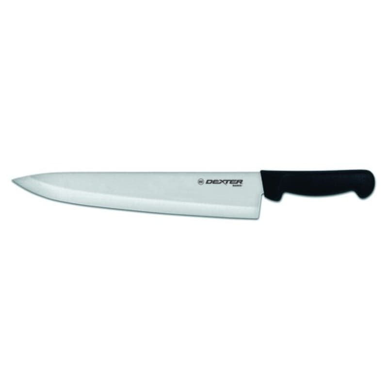 Dexter Russell P94806B 31629B Basics 12 Inch High Carbon Steel Cook Knife With Black Textured Handle