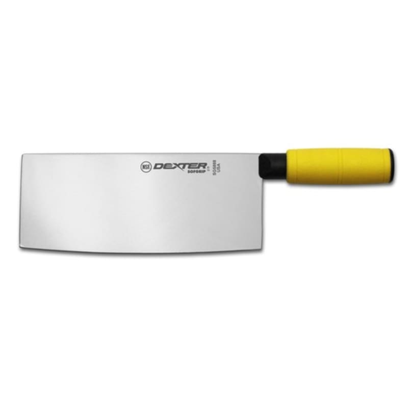 Dexter Russell SG5888Y-PCP SofGrip (24533Y) Chinese Chef's/Cook's Knife 8" X 3-1/4"
