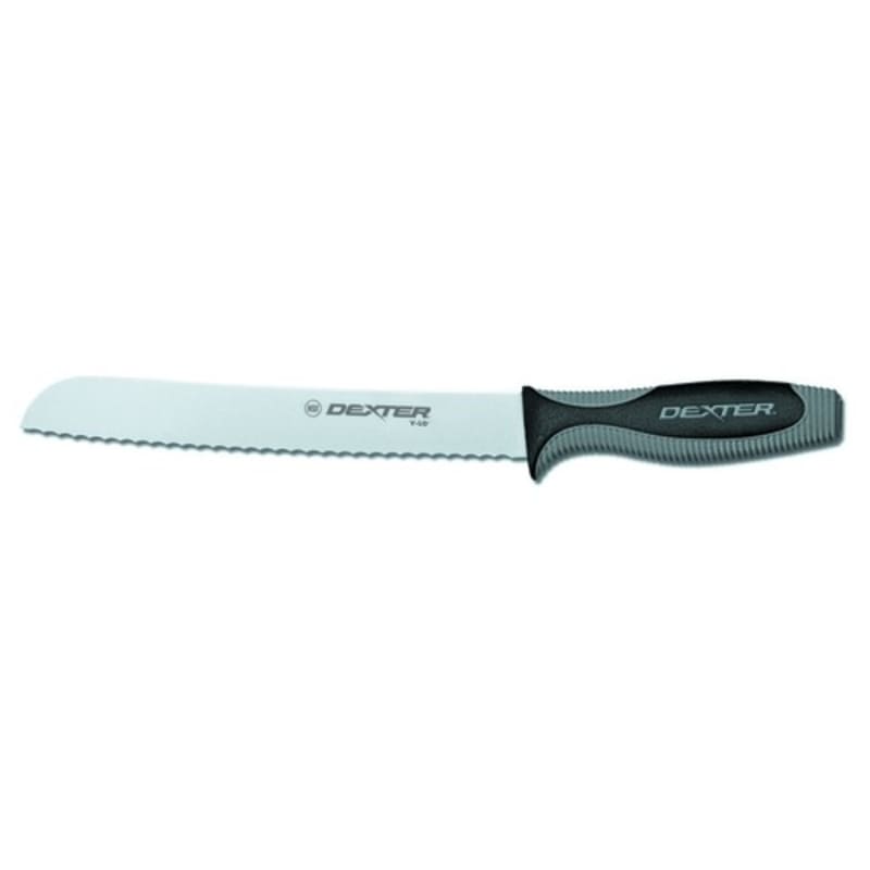 Dexter Russell V162-8SC-PCP 29313 V-Lo 8 Inch DEXSTEEL High Carbon Steel Scalloped Bread Knife
