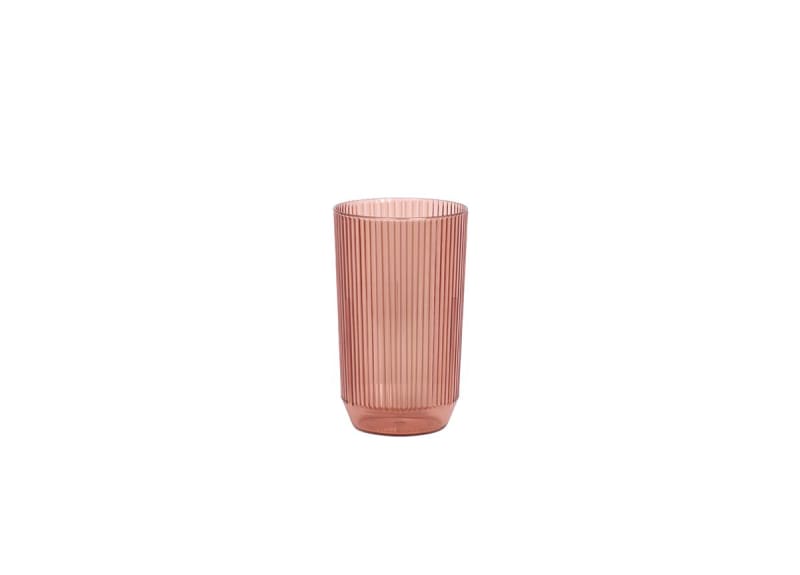 Front of the House ADO014PIT23 14 oz. Gatsby Rocks Glass - Rose
