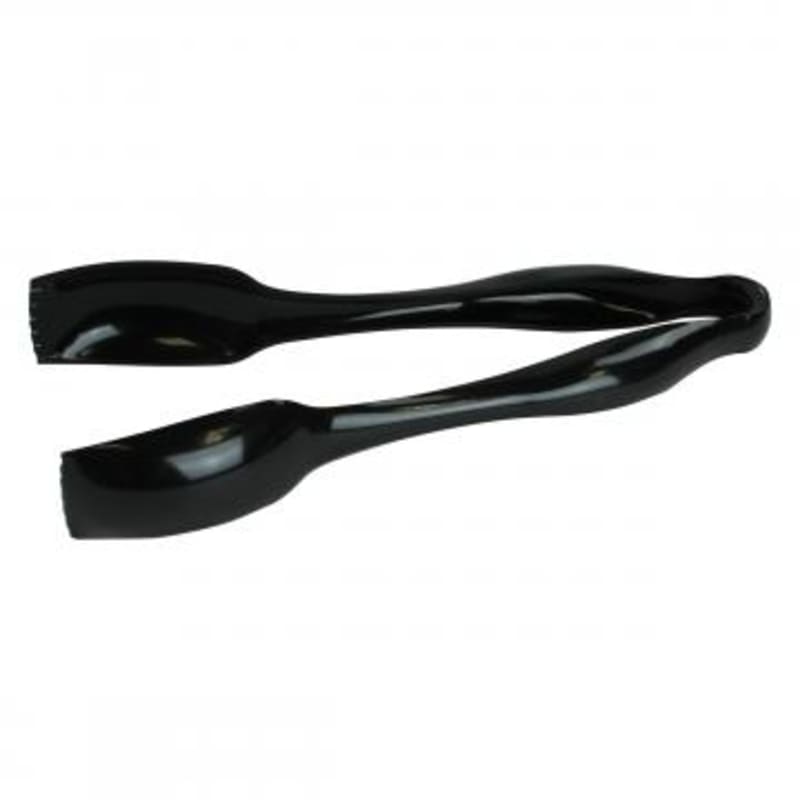 Sabert UBK36TPP Black PP 10" Serving Tong