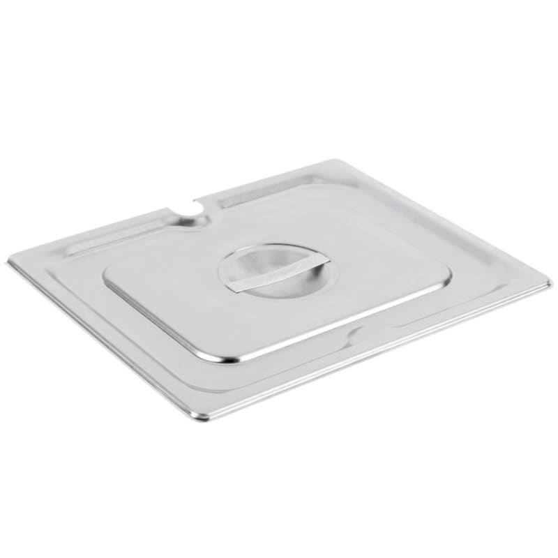 Vollrath 94900 Super Pan 3® 1/9 Size Notched Steam Table Pan Cover, Gastronorm