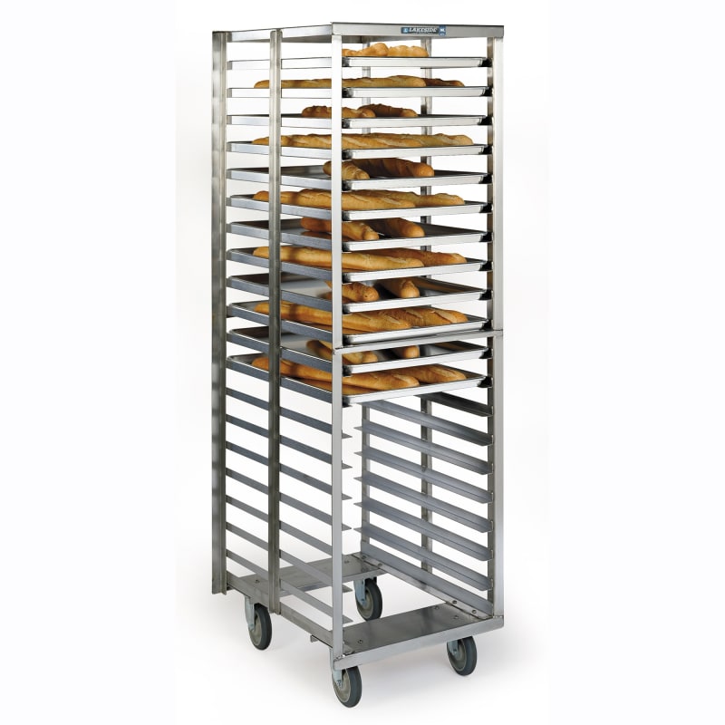 Lakeside Manufacturing 8900 Extreme Duty Roll In Cooler Rack, Fits (20) 18 x 26-in. Trays, 1000-Lb. Capacity