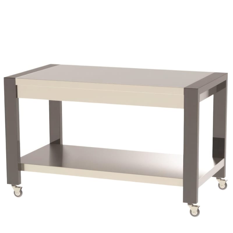Lakeside Manufacturing 160681 Traveler Serving Table, Stainless Steel Top and Undershelf, 60" Wide