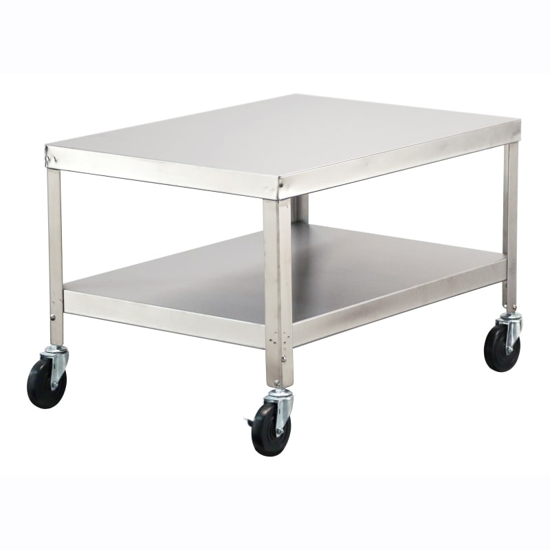 Lakeside Manufacturing 517 Mobile Machine Stand 2 Shelf: 24 x 32-in, 21 3/16-in Height, 375-Lb. Capacity