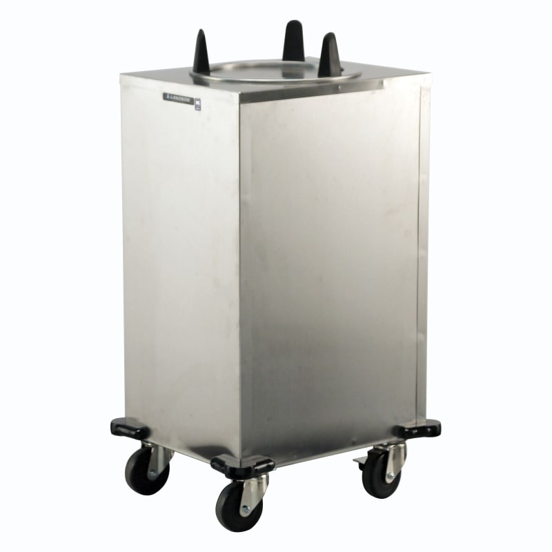 Lakeside Manufacturing 5108 Mobile Plate Dispenser, Non-Heated, One Stack, for 7-3/8 to 8-1/8 Inch Plates