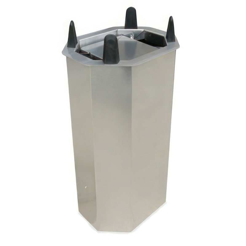 Lakeside Manufacturing V5010 Drop In Plate Dispenser, Shielded, Non-Heated for 6-3/4 x 9-3/4 to 7-3/4 x 10-1/2 Oval Plates