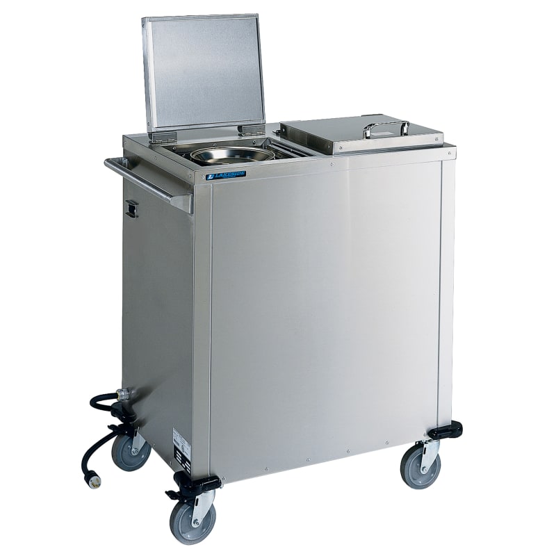 Lakeside Manufacturing 7501 Mobile Pellet Dispenser Heated, (2) Self-Leveling Dispensers for 7 to 10 1/4-in. Pellets, 50 Pellet Capacity