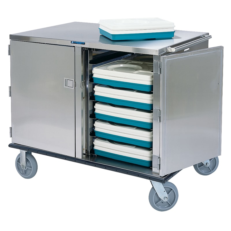 Lakeside Manufacturing 836 Premier Series Tray Delivery Cart Low Profile, 28 Tray Capacity