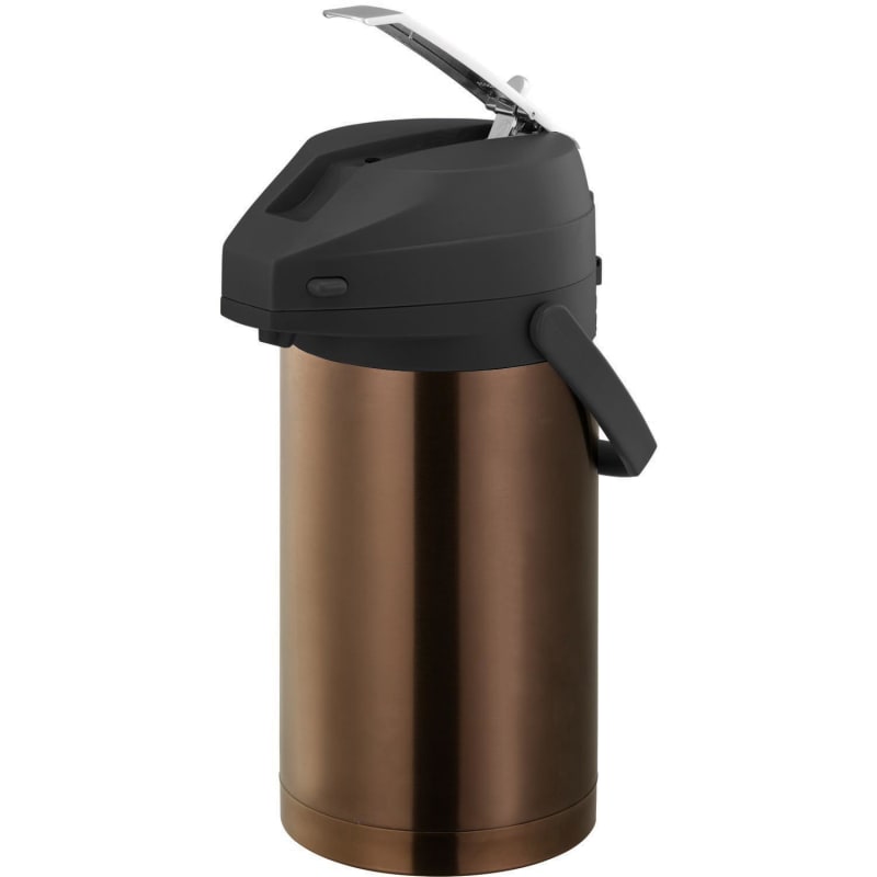 Service Ideas CTAL30BLRG Color Me SVAC Metallic Elements, Vacuum Insulated Airpot, Stainless Vacuum, 3 Liter, Rose Gold