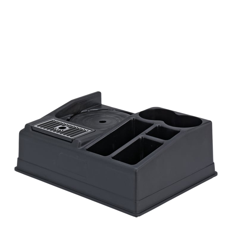 Service Ideas APLR15BL Combo Airpot Station Single Airpot, Airpot & Condiment Station, Black