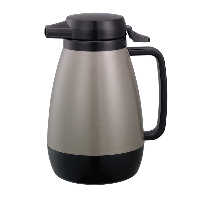 Service Ideas PB501MG Thermo-Serv Server, Foam Insulated Server, 0.6 Liter, Metallic Gray