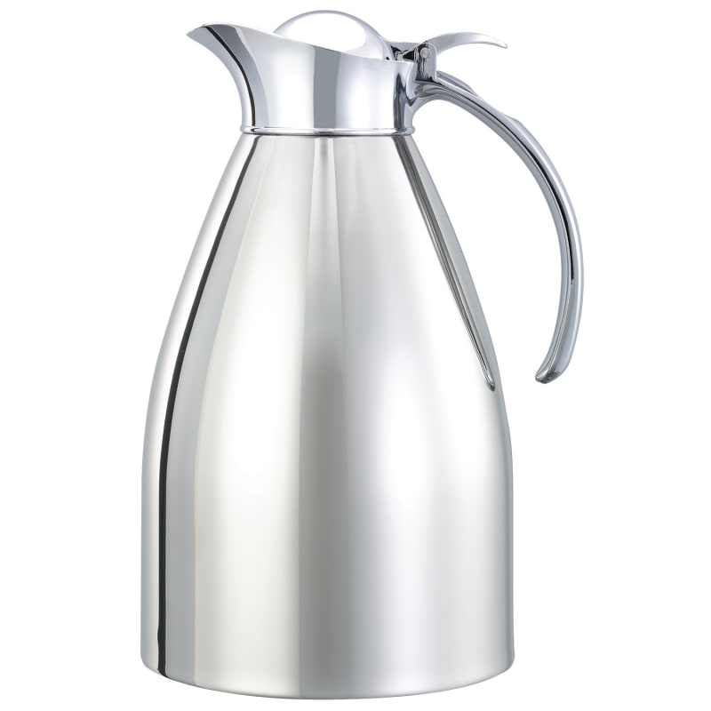 Service Ideas MAR15PS Marquette Series, Vacuum Insulated Carafe, Stainless Vacuum, 1.5 Liter, Polished Stainless