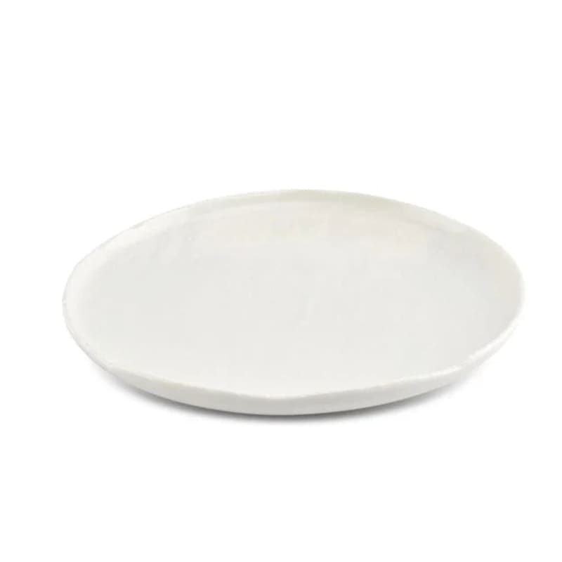 Mikasa 5323256 Filo 10.6" Round White Coupe Rim Plate