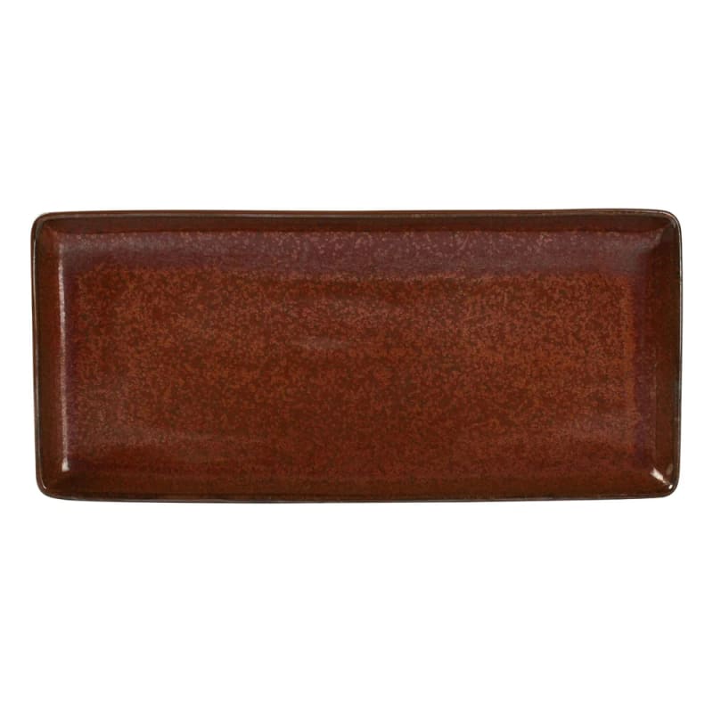 Mikasa 5315574 Tapa 11.4" x 5.1" Rectangular Red Platter