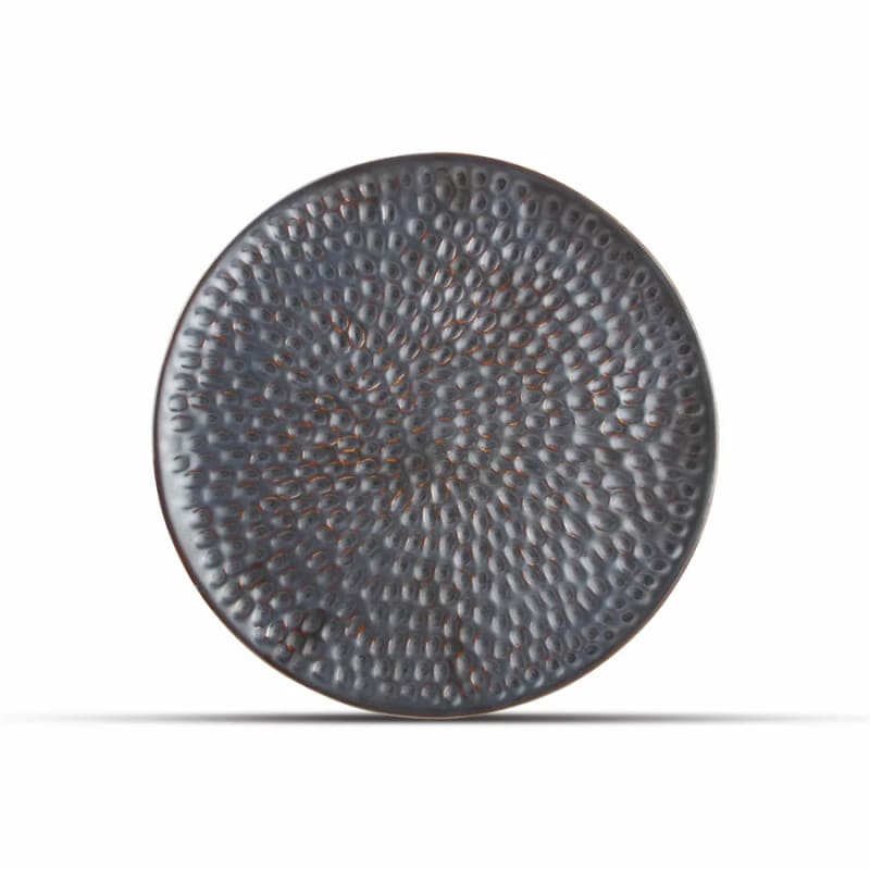 Mikasa 5314570 Brass 8.25" Round Silver Coupe Rim Plate