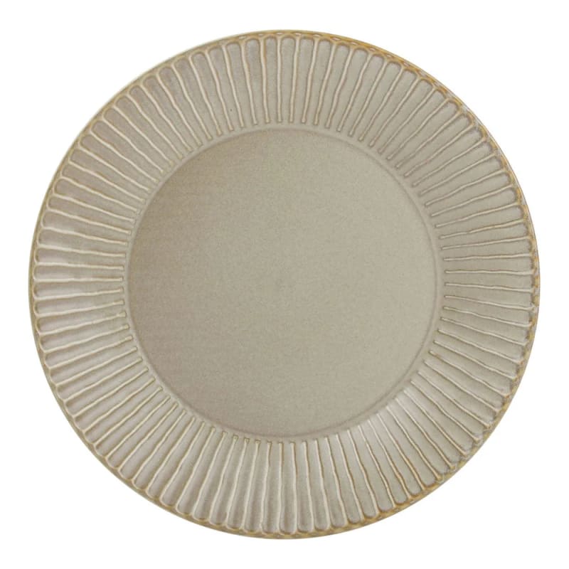 Mikasa 5314884 Aurora 9.3" Round Sage Green Coupe Rim Deep Plate