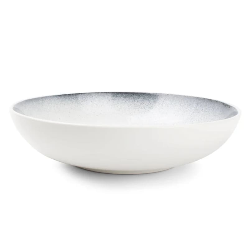 Mikasa 5314880 Speckled Dusk 10" Round Black Coupe Rim Deep Plate