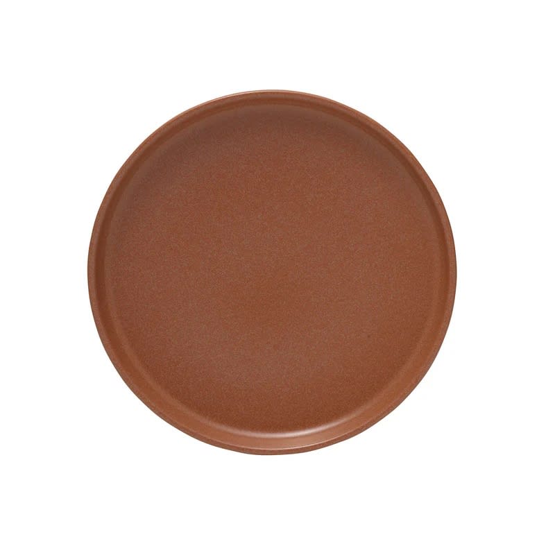 Outlet Mikasa 5275157 Solitude 8.5" Round Brown Coupe Rim Plate