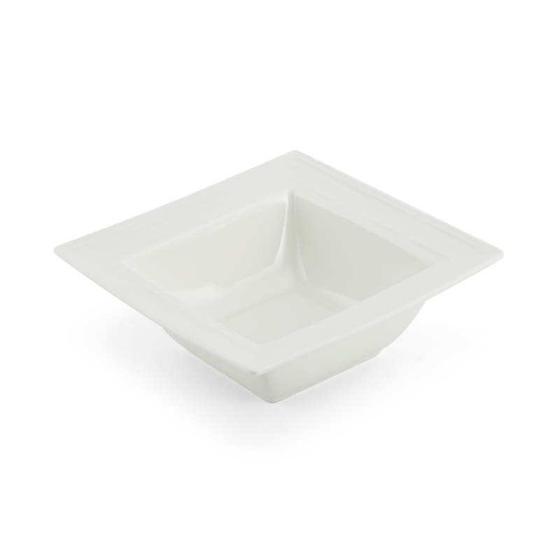 Outlet Mikasa 5256222 Americana 11 oz Square White Bowl