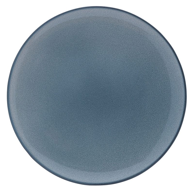 Outlet Mikasa 5302659 Canvas Fog 10.9" Round Blue Coupe Rim Plate