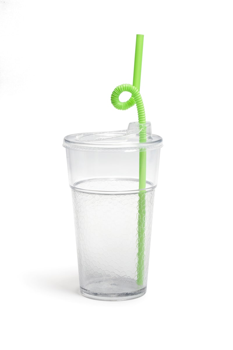Family Hospitality Group R512GN-A Kids' Tumbler 12 oz. Acrylic Clear 81.5mm Diameter