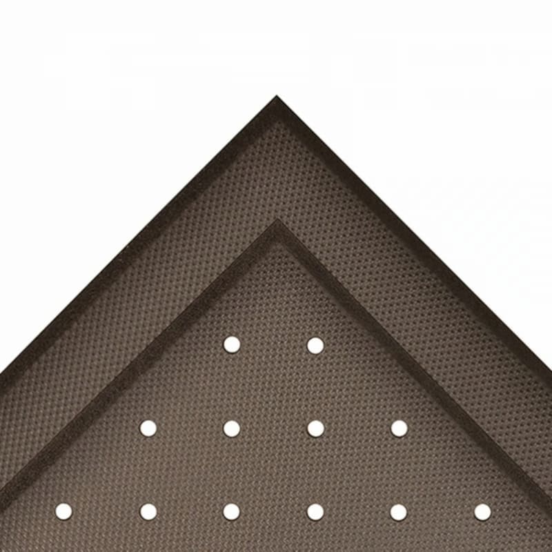 NoTrax T17P0035BL 3' x 5', Drainage, Black, Superfoam Anti Fatigue Mat