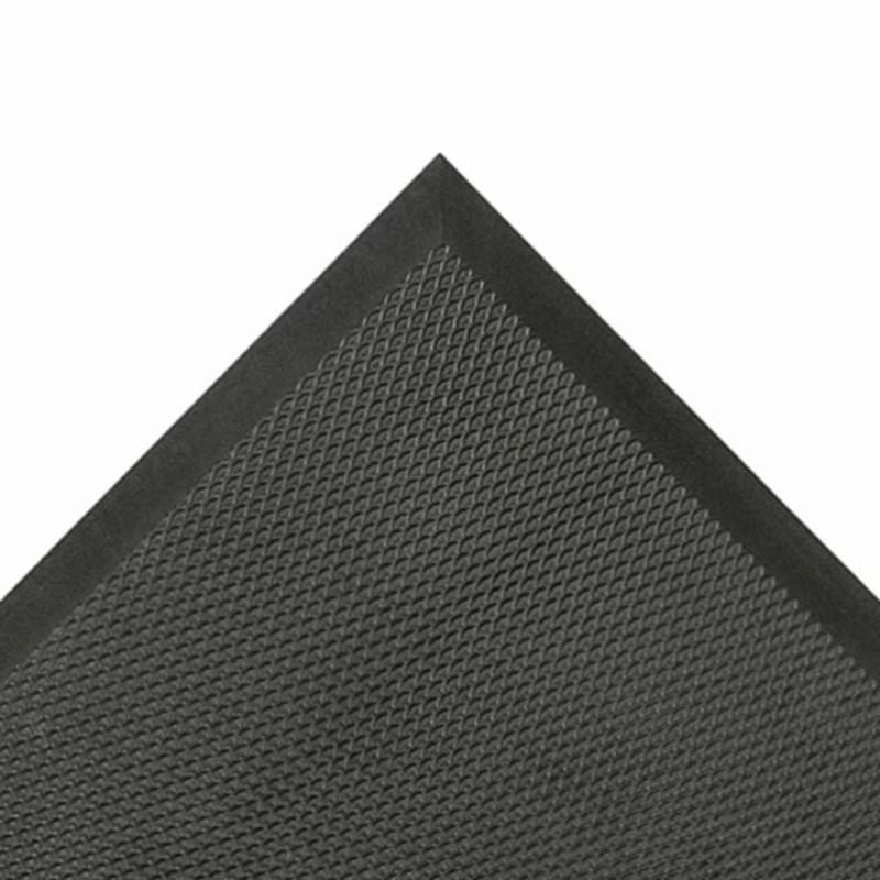 NoTrax 425S2440BL 24" x 40", Black, Superfoam Revive RS Standing Desk Mat