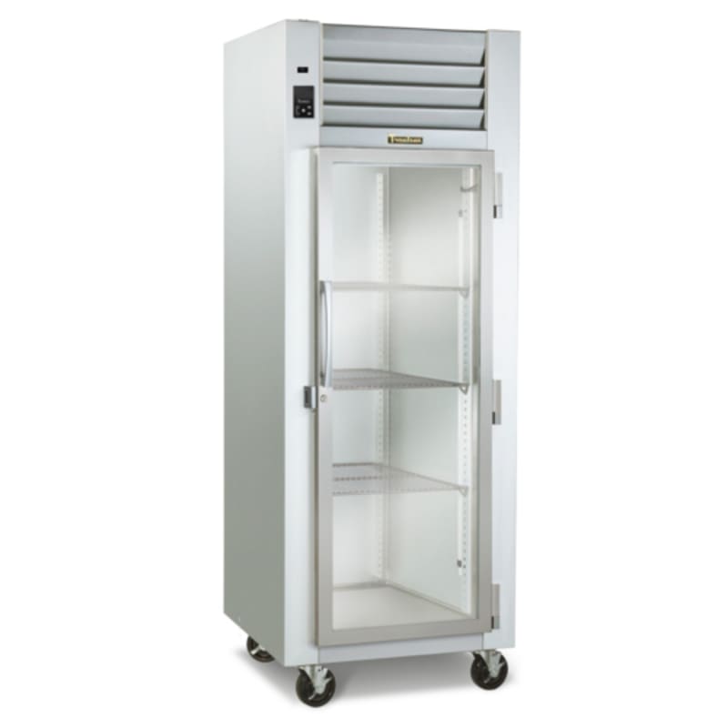 Traulsen RHF132W-FHG Spec-Line R Series 1-Section Reach-In Heated Holding Cabinet with Full Height Glass Doors, 208-230V