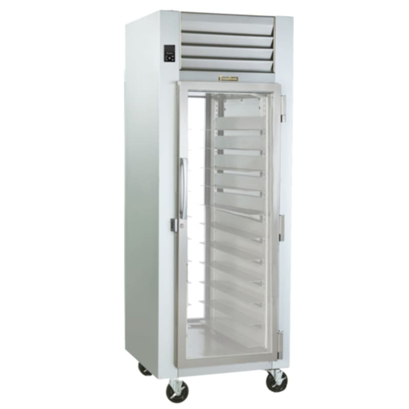 Traulsen RHF132WP-FHG Spec-Line R Series 1-Section Pass-Thru Heated Holding Cabinet with Full Height Glass Doors, 208-230V