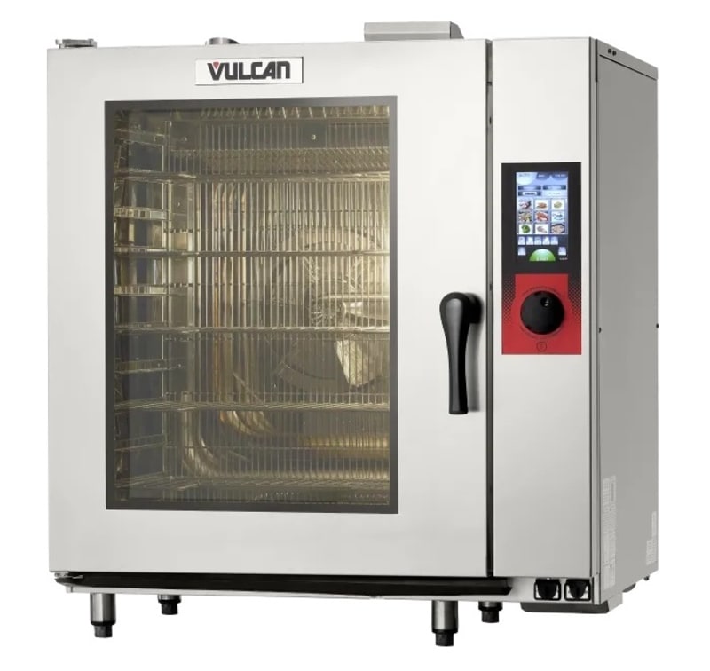 Vulcan TCM-101G-NAT 10-Level Half Size Combi Oven with Touch Controls, Natural Gas