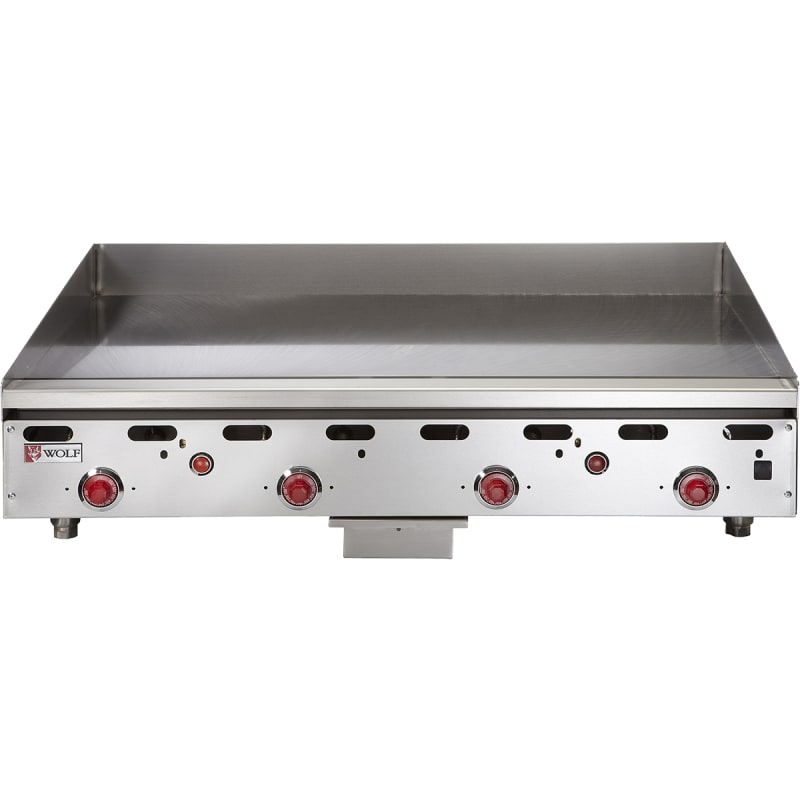 Wolf ASA60-101 ASA Series 60" Natural Gas Griddle with Snap-Action Thermostat