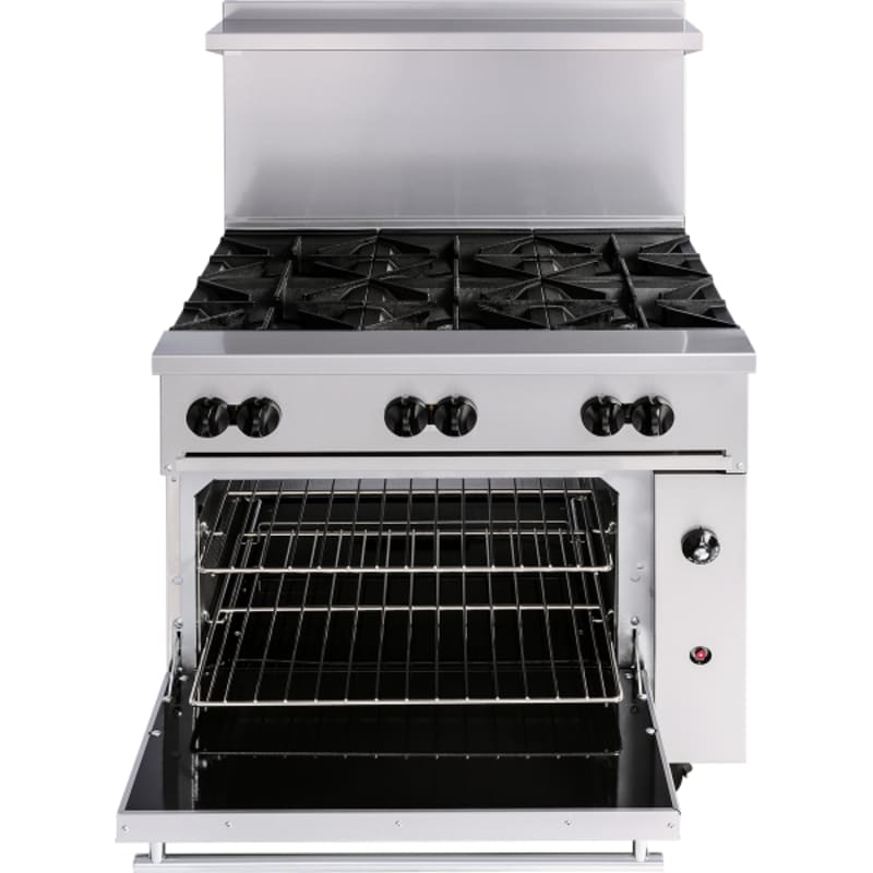 Wolf C36C-6BN Challenger XL™ 36" 6-Burner Natural Gas Range with 1 Convection Oven