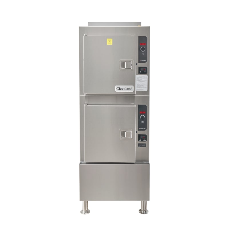 Cleveland 24CGA10.2ES Steamcraft® 10-Pan Commercial Natural Gas Floor Steamer