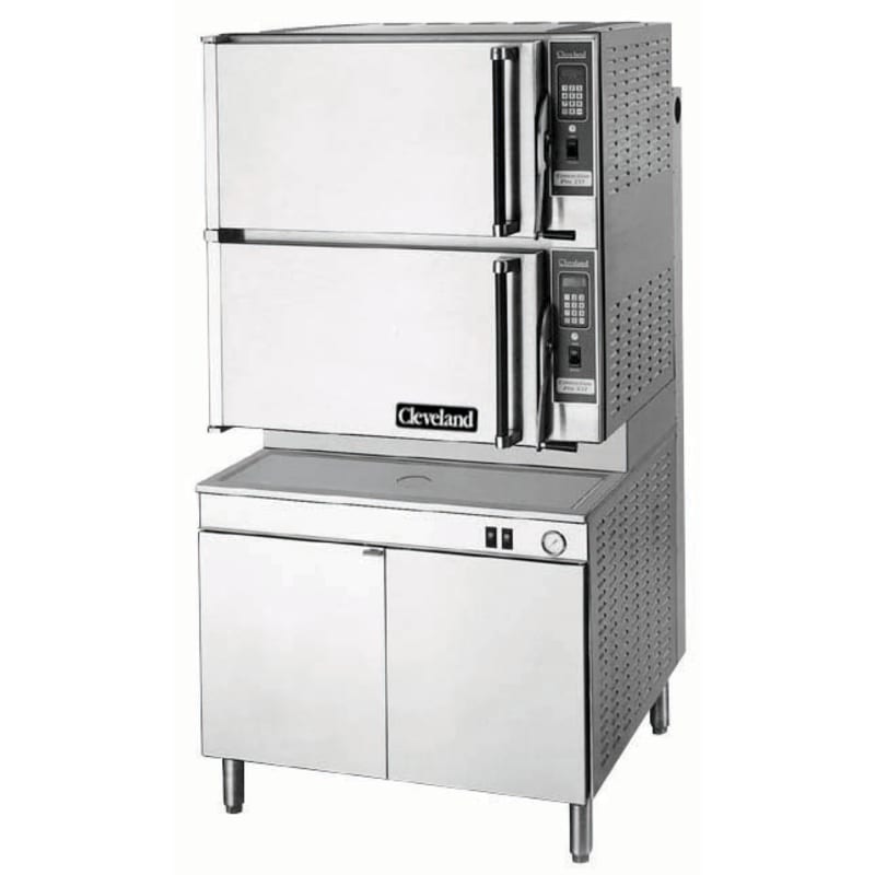 Cleveland 36CGM16300 Classic Series ConvectionPro® XVII 16-Pan Commercial LP Gas Floor Steamer