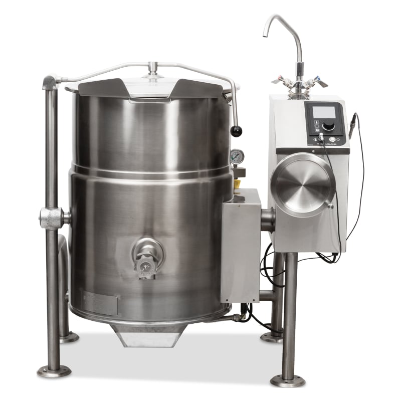 Cleveland KGL25T 25-Gallon LP Gas Tilting 2/3 Steam Jacketed Kettle